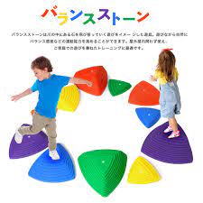 amazon mrg バランスストーン 11個 セット 子供用 バランス トレーニング 飛び石 遊具 屋内 屋外 子ども 子供 おもちゃ 運動 11個セット ジャングルジム ブランコ おもちゃ 子供のおもちゃ ジャングルジム バランス トレーニング