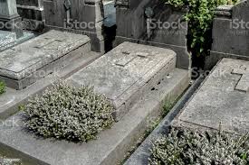 Las Lapidas Y Tumbas Del Cementerio Catolico Foto De Stock Y Mas Banco De Imagenes De Cementerio Istock