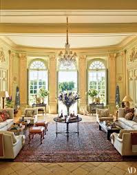 13 Of The Most Elaborate French Chateaux Ever Featured In Ad Architectural Digest In 2020 French Chateau Interiors Chateaux Interiors French Country Living Room