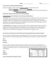 Complete the claim, evidence, and reasoning (cer) below, based on your initial observations of honeycomb. Cer Practice Ws Pdf Name Number Class Claims Evidence And Reasoning Practice Worksheet Homework 4 20 Course Hero