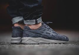 Asics Gel Kayano Trainer Suede Dark Grey Sneakernews Com Sneakers Men Fashion Stylish Sneakers Sneakers Men