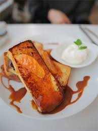 d department 東京 九品仏 フレンチトースト 塩キャラメルとオレンジ 食べ物のアイデア 九品仏 フレンチトースト