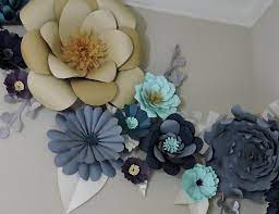 See more ideas about paper flowers, giant paper flowers, giant flowers. Giant Paper Flowers The Start Of Something Beautiful Blue Fox Crafts