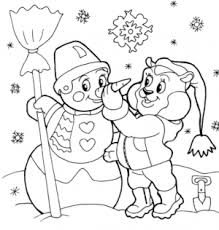 This new year colouring page features a little boy celebrating the new year with a party hat and a party popper! Free Funny New Year Coloring Pages 2 Download Pdf Online