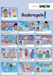 Baderegeln Sportunterricht Baden Kinder