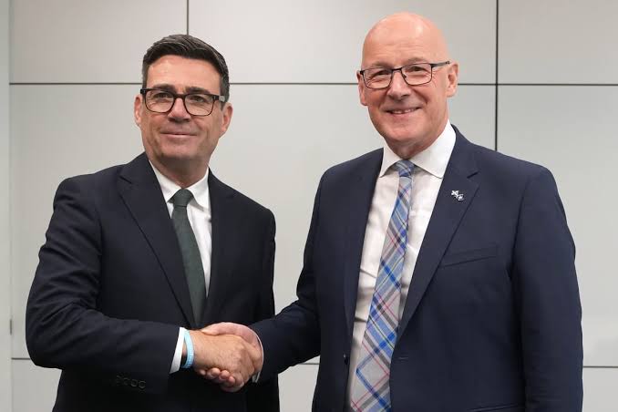 Scottish independence: Andy Burnham 'pulling the pin on a constitutional  hand grenade'
