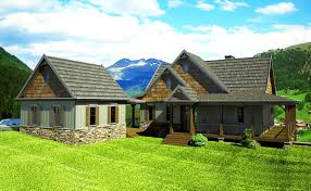 Find small 1 & 2 story open concept house designs with porches, garage & more! Open Floor Plan With Wrap Around Porch Banner Elk Ii