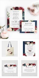 Modern Meets Vintage Burgundy Floral Wedding Suite In 2020 Floral Wedding Invitations Wedding Invitation Trends Wedding Invitations