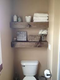 Whether you are remodeling or redecorating your bathroom, there are many bathroom shelving options to choose from. Diy Floating Shelves Wooden Floating Shelves Diy Shelves Easy Floating Shelves Bathroom