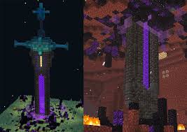 minecraft nether portal design by spitezz on reddit in 2020 minecraft portal minecraft blueprints minecraft construction