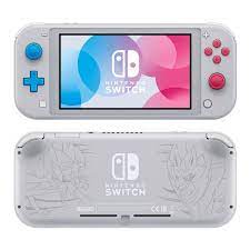 Nintendo switch lite is compatible with the robust library of nintendo switch games that support handheld mode. Nintendo Switch Lite Zacian Zamazenta Edition Console Premium Refurbished Preowned Nintendo Switch Eb Games Australia