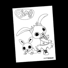 Kolorowanki do druku to zabawa i edukacja dla całej rodziny. Kolorowanki Bing Bunnybing Bunny