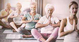 With this asana there is enough stretch in the spine, the body becomes flexible. Yoga For Seniors The Elderly And Older Adults Stress Relief And More