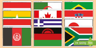 For both flat and shiny we created the following missing flags upon users' request 16 for 16px wide flags. Printable Flags From Around The World Posters Teacher Made