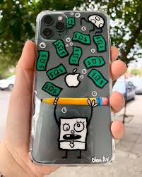 Case Trazo Pintada A Mano Clau Kv Fundas Personalizadas Iphone Disenos De Fundas Fundas De Silicona Para Iphone