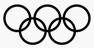 ويشارك المنتخب المصري الأولمبياد للمرة الــ12 في تاريخه حيث تأهل 11. Olympic Games Logo Olympic Rings In Black Hd Png Download Transparent Png Image Pngitem