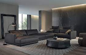 Poliform, bristol, lounge, leather, coffee table, frame, pillow, decore, carpet, rug, fur, pouf sofa: Sofas Poliform Bristol