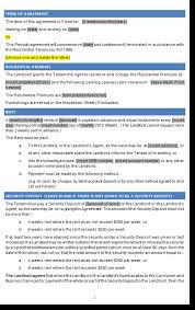 residential tenancy agreement south australia rental agreenent sa