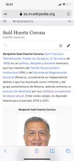 Saúl huerta corona, diputado federal por el distrito 11, en puebla, aún es candidato a reelegirse en su puesto, ya que aún no acudió al instituto nacional electoral a presentar oficialmente su renuncia. Mario Di Costanzo On Twitter Les Recuerdo Que Gracias A Partidomorenamx Saul Huerta Sigue Siendo Candidato Morena Te Sigue Mintiendo Ya Basta Voto Util 2021 Https T Co Ytgy7tdamd Twitter