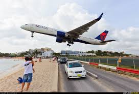 N665dn Delta Air Lines Boeing 757 200 At Sint Maarten