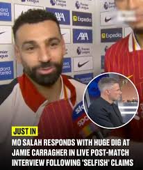 Jamie Carragher is facing criticism for lambasting Mohamed Salah for  complaining about lack of playing time. He said Salah failed at Chelsea  before he came to Liverpool. He also said Salah hasn't