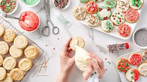 We have christmas trees, candy cane's, gingerbread men, and stars. Our Hassle Free Method For Decorating Sugar Cookies Tablespoon Com
