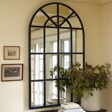 Window mirrors are a great way to brighten up a hallway. Home Dzine Home Decor Diy Arched Window Mirror
