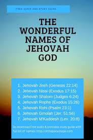 Free Gift Jehovah Names Christian Discipleship Free