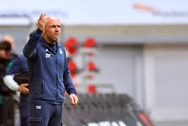 Schalke team members with from left: Tsg 1899 Hoffenheim Sack Manager Alfred Schreuder Last Word On Football