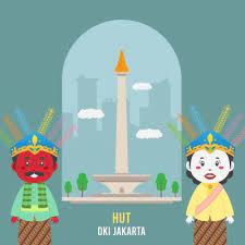 Wajib hadir 15 menit sebelum jadwal kedatangan yang ada pada email konfirmasi. Birthday Jakarta Greeting Card With Characters 2506463 Vector Art At Vecteezy