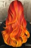 Dark Red Orange Hair Color