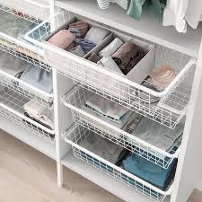 Aurdal Wardrobe Combination White Ikea Canada Ikea Wire Closet Organizers Wire Basket Shelves Ikea