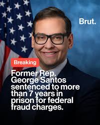 Former Rep. George Santos was sentenced
