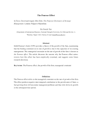 Pdf Penrose Effect The