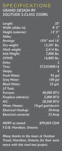Alabama grand design for sale grand design rvs rv trader. Grand Design Solitude S Class Road Test Rv Lifestyle Magazine Rv Lifestyle Magazine