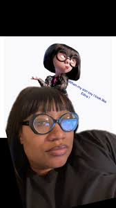 Yeah because idc 🙄 #greenscreen #Edna #despicableme