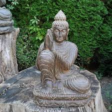 We offer a range of buddha and bodhisattva, or enlightened being, images, each a personification of particular enlightened qualities. Traumende Buddha Statue Rechts Geneigt Fluss Stein 60 Cm Terra Et Ars Galerie Terra Et Ars Galerie Bali Buddhas Skulpturen Gartenkunst