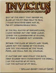 Invictus Poem Totally Freaking Courageous Moral Courage At Its Best