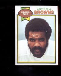1979 Topps CALVIN HILL Cleveland Browns Card