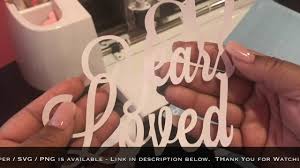 Download How To Use Svg Files Cricut Design Space Diy Cake Topper Youtube