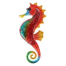 Shop stylish outdoor furniture at pottery barn today. Hongland Metal Seahorse Wall Decor Outdoor Art Sculpture Indoor Hanging Glass Decorations For Home Living Room Bedroom Buy Online In Bahamas At Bahamas Desertcart Com Productid 166896887