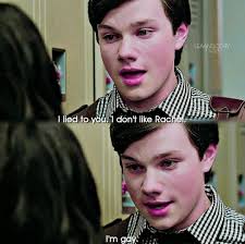 Glee Kurt Comes Out To Mercedes Glee Cast Glee Chris Colfer