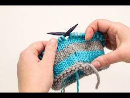 A step by step tutorial on jogless stripes knitting for beginners. How To Knit Jogless Stripes Youtube