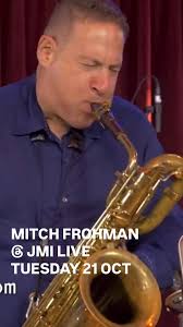 Mitch Frohman at JMI LIVE, Tuesday 21st October, Tickets in bio or  https://events.humanitix.com/mitch-frohman-us-silver-in-the-bronx
