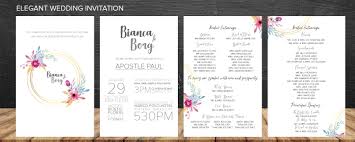 A list of the people who are included in the wedding entourage. Entourage Wedding Invitation