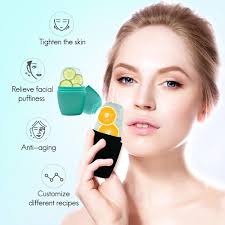 Amazon.com: 2Pack Ice Roller for Face, Qewro Silicone for Tone skin,  Reusable Eye Puffiness Relief, Ice Roller Mold for Neck, Facial Roller to  Remove Fine Lines Pores Anti Wrinkles (2Pack Green and