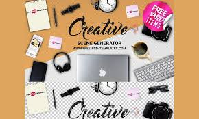 Free Creative Scene Generator Psd Scene Generator Scene Creator Scene