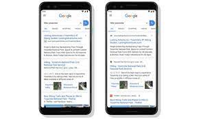 Google search lists web pages in search results by default, but you can also search for images. Google Search On Mobile Gets Sneakier Ads Website Branding