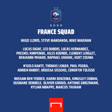 The french squad takes on germany, formidable candidates in any football competition, on their home turf in munich. Goal On Twitter Hazard Modric Benzema Muller Belgium France Croatia And Germany Have Now All Confirmed Their Final Squads For Euro 2020 Https T Co Wxrx2gbstu