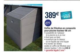Maybe you would like to learn more about one of these? Offre Piscine Composite Chez Bricomarche